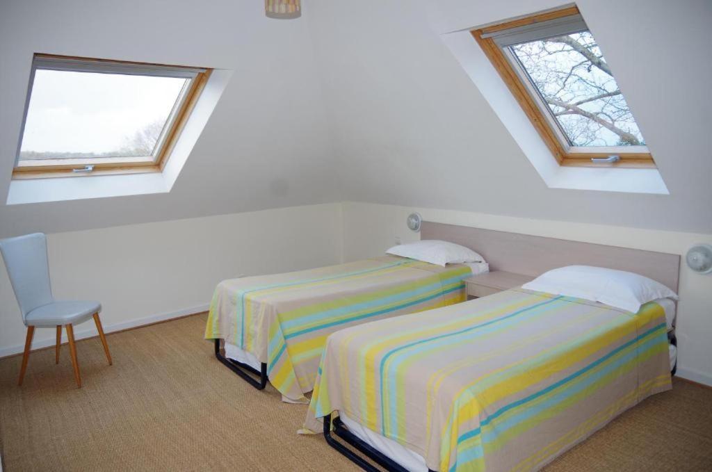 Gites Du Manoir De Goandour Крозон Номер фото